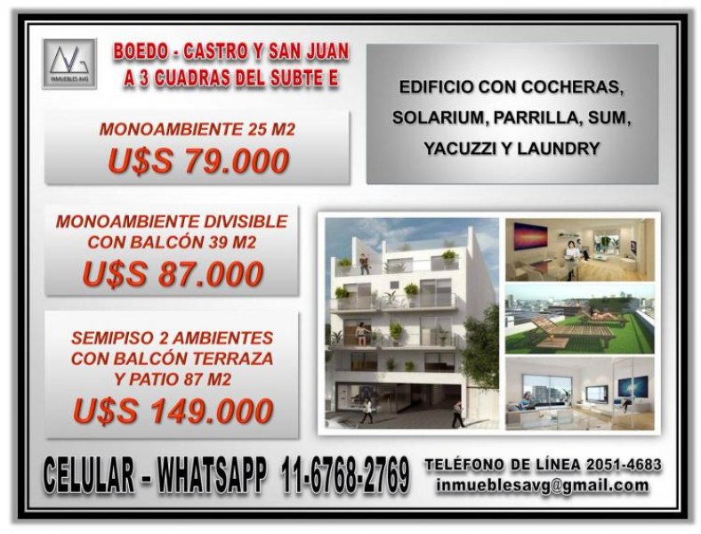 Foto Departamento en Venta en Boedo, Ciudad de Buenos Aires - U$D 79.000 - DEV99240 - BienesOnLine