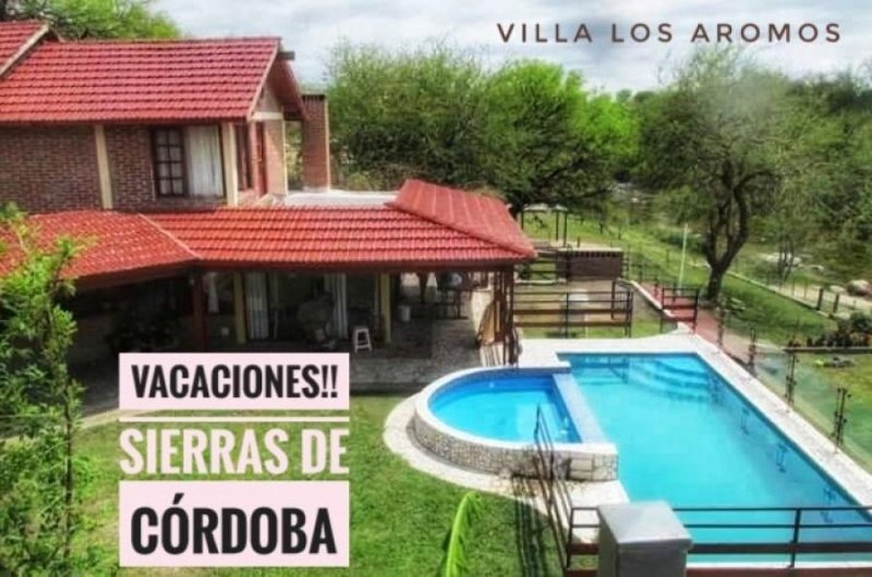 Casa en Alquiler por temporada en  Villa Los Aromos, Córdoba