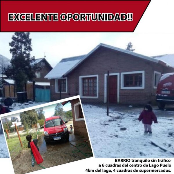 Casa en Venta en  Lago Puelo, Chubut