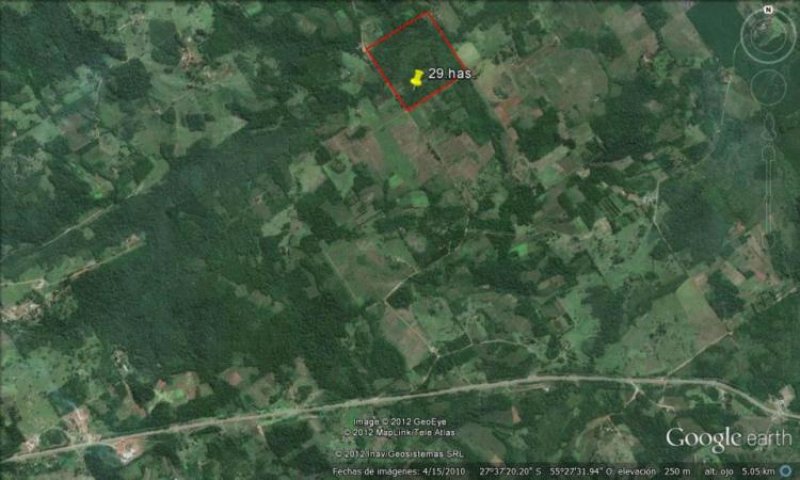 Campo en Venta en  Cerro Azul, Misiones