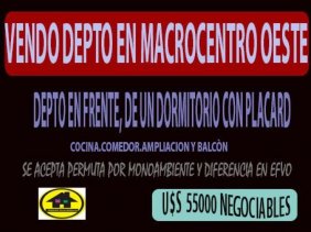 Departamento en Venta en MACROCENTRO Rio Cuarto, Córdoba