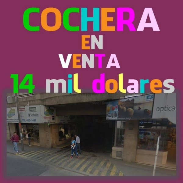 Cochera en Venta en centro Bahia Blanca, Buenos Aires